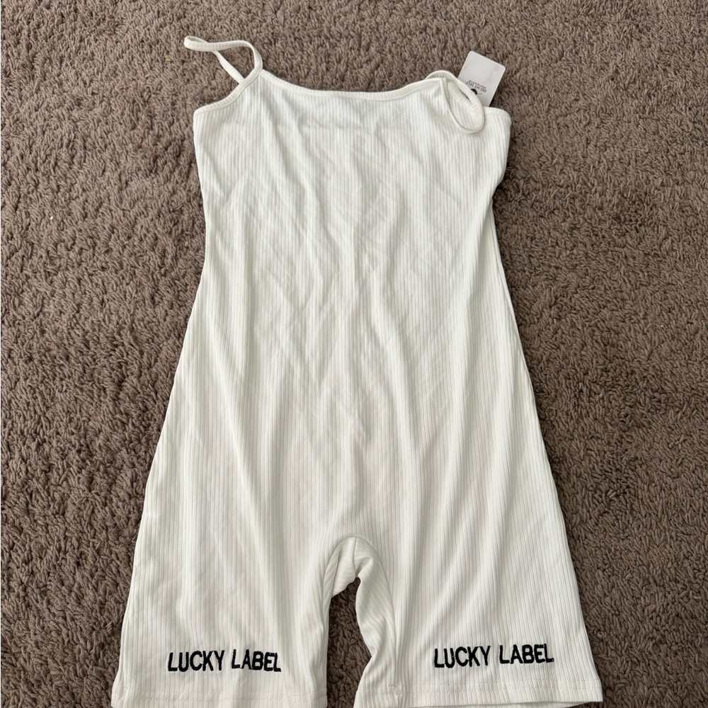 Lucky label jumpsuit